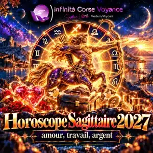 Horoscope Sagittaire 2027 : prévisions amour, travail et argent