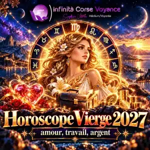 Horoscope Vierge 2027 : prévisions amour, travail et argent